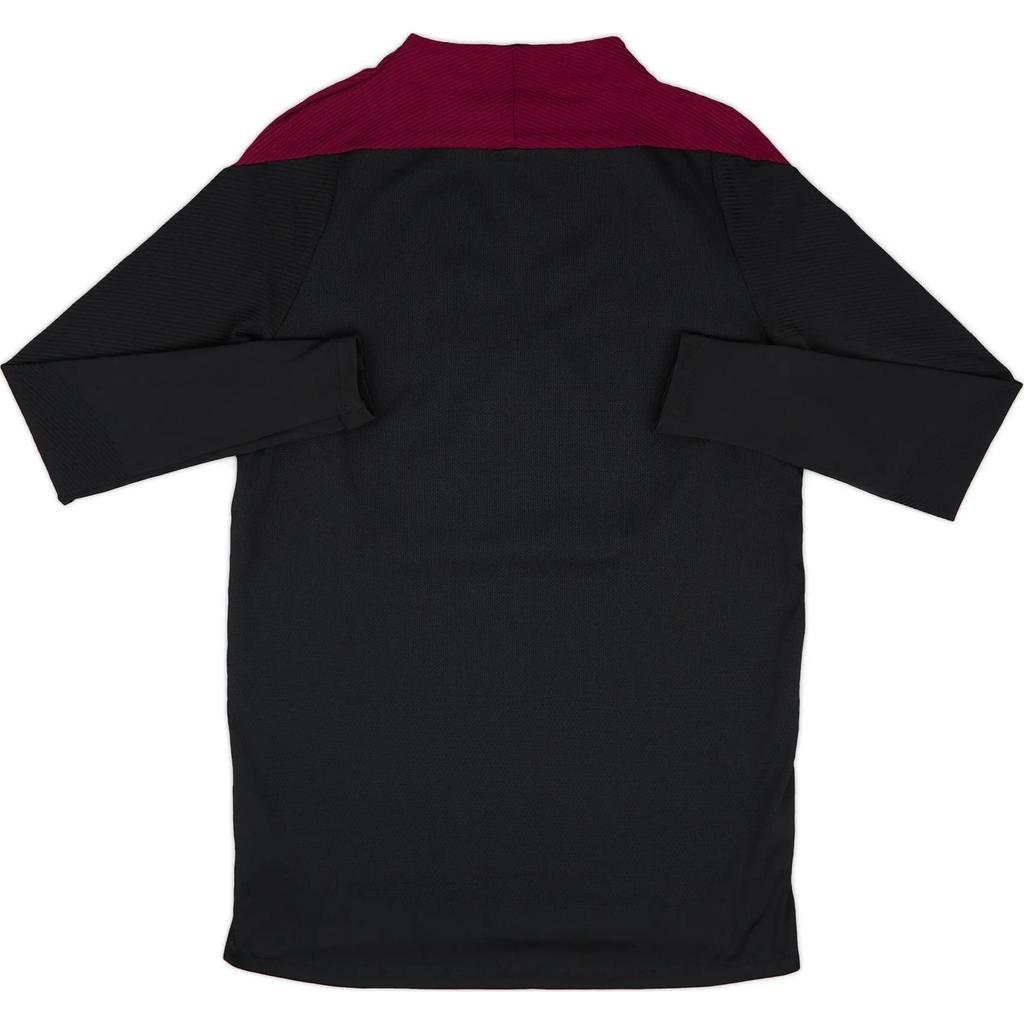 Jordan Paris Saint-Germain 2020-21 Player Issue Vaporknit Pullover Fashion Long Sleeve Football Shirt Unisex tops Black CZ6733-010