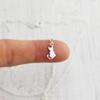 Cat Pendant Necklace Women Girls Stainless Steel Clavicle Chain Choker Jewelry Gift Accessories Party Fashion