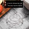 Non-Magnetic Stainless Steel 12cm Tripod Steaming Rack