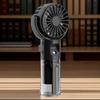Handheld Fan Rechargeable Handheld Spray Water Mist Fan Portable Cooling Gadgets With 4 Gears Mist Spray Small Air Cooler For