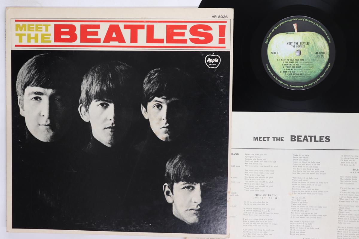 

LP Record BEATLES Meet The Beatles AR8026 APPLE 1973 Japan Rock Used