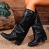 Large size thick heel trousers long boots for women 0000 autumn and winter new fashion high boots fashion boots for women