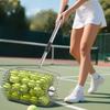 Efficient Tennis Ball Picker Stainless Steel Tennis Balls Collector  Professional Use