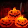LED Halloween Decoration ABS Candle Lamp Creative Pumpkin Lamp  Bar Haunted House