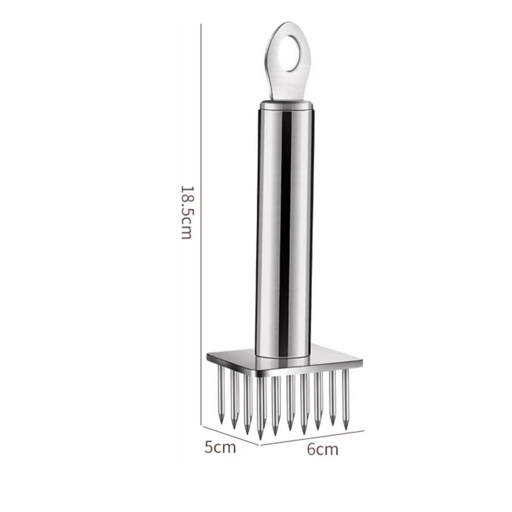 Stainless Steel Meat Tenderizer Meat Tool for Tenderizing Chicken Beef Steak Veal Pork Barbecue Marinating Kitchen Accessories