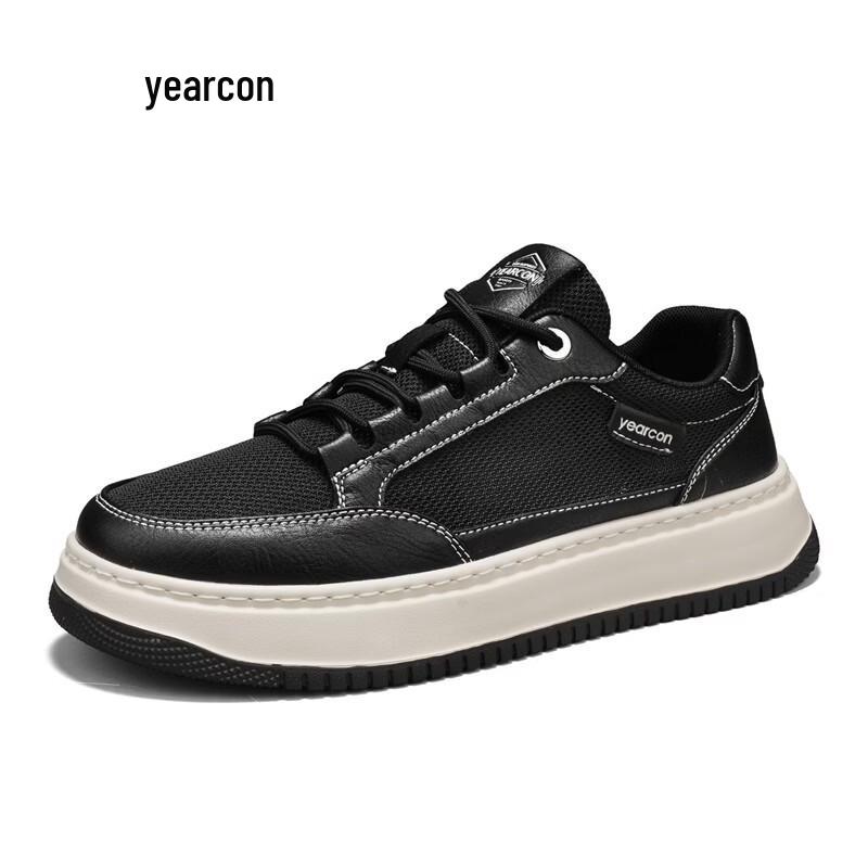 Yearcon Men s 2026 Summer Breathable Mesh Casual Board Shoes 41