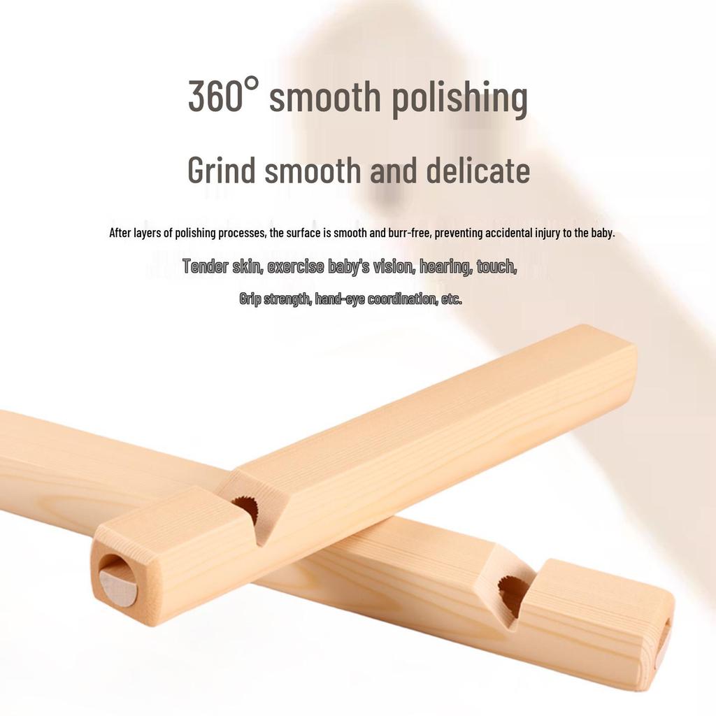 Wooden Train Whistle Recorder Flute – Kids' Educational Wind Instrument Toy