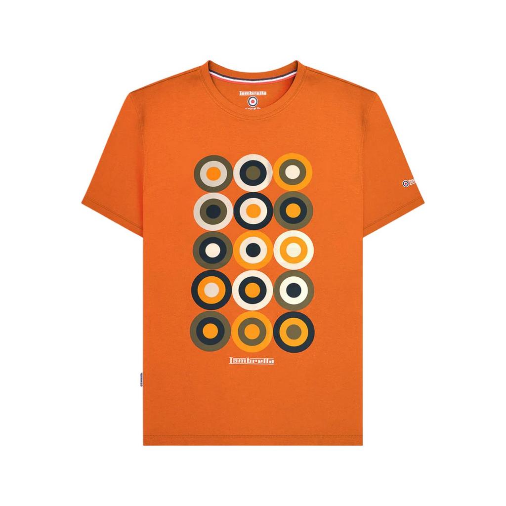 Lambretta Mens Mod Target T-Shirt