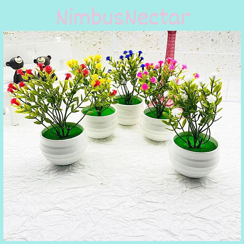 And Succulent Gypsophila Plants Artificial Flower Potted Plant For Giving Gift