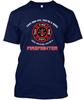 Firefighter Hero Tee T-Shirt Made In the USA Size S To 5XL