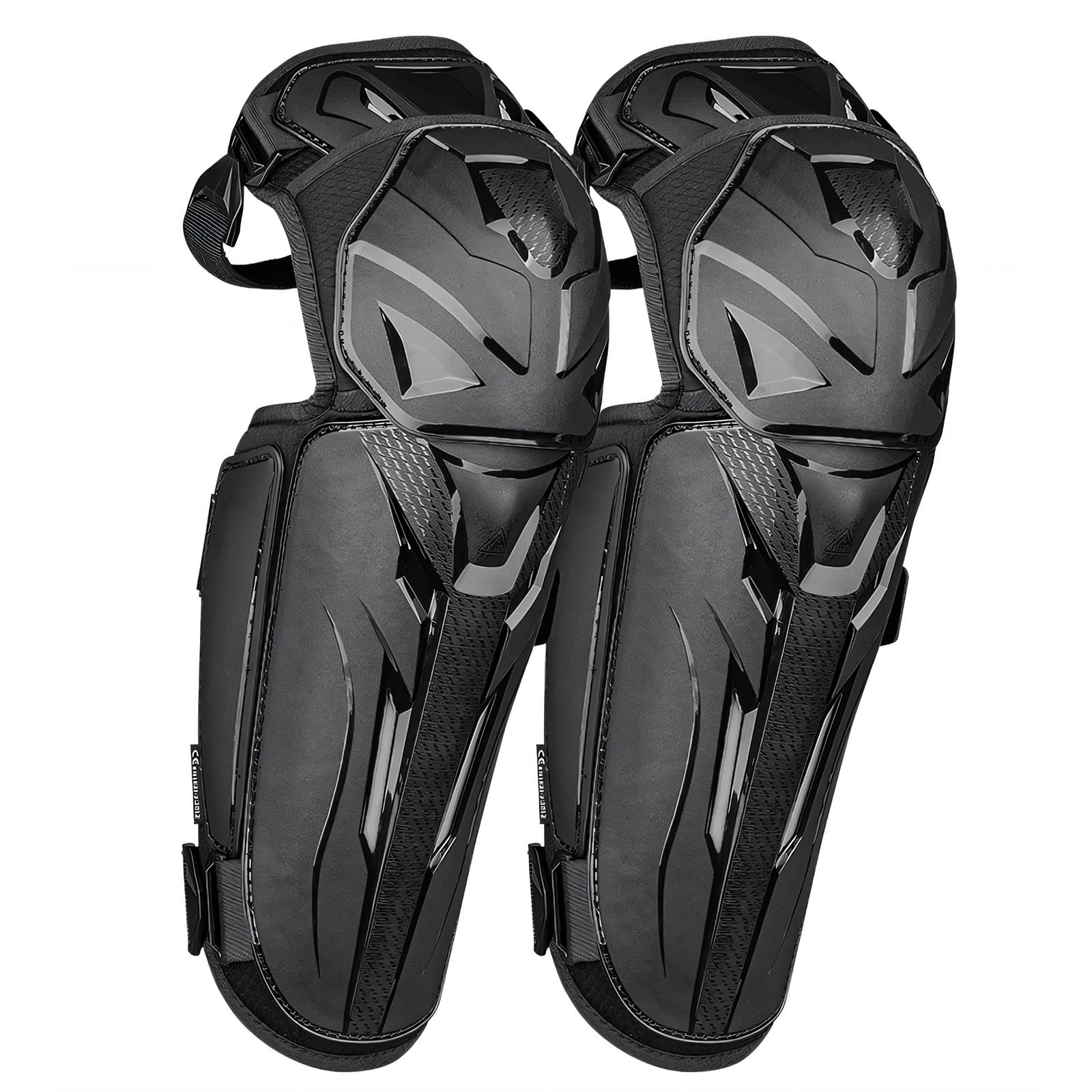 

Мотоциклетные наколенники и налокотники Sanguine уровня CE 2, сертифицированные, (Защитные пленки для колен) чёрный