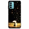 Custodia per ZTE Blade V40 Vita Fiore Marmo Nero Paraurti Morbido TPU Silicone Cover per ZTE V 40 Vita / Blade V40 Vita Custodie per Telefono