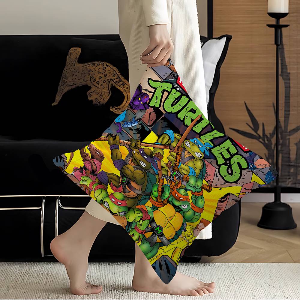 Anime TTeenage MMutant NNinja TTurtles Pillowcase Toon Gift Cushion Cover Bedroom Home Sofa Chair Seat Decor Pillow Case 30x30 cm
