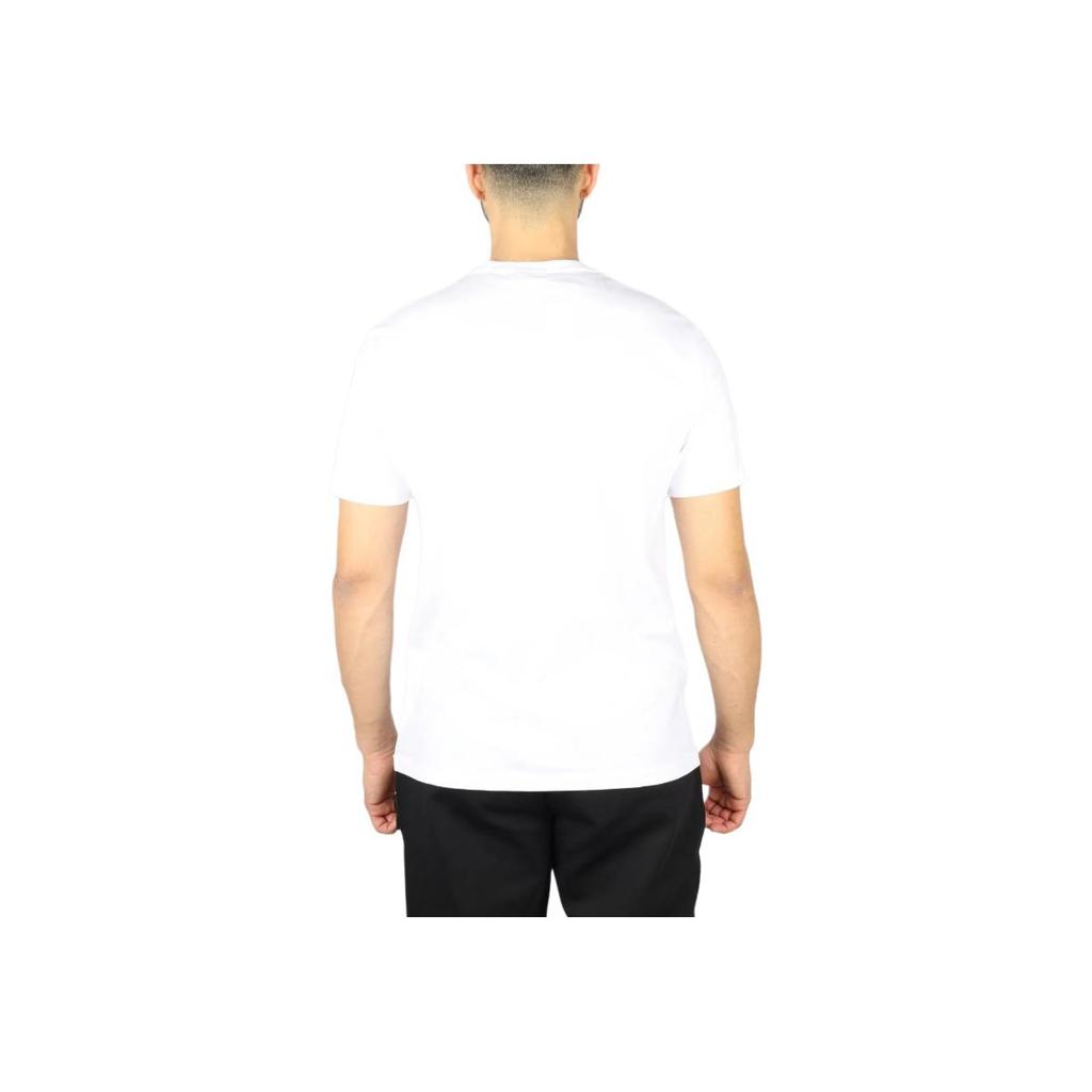 Emporio Armani Logo Short Sleeve Crew Neck T-Shirt Men Tops White EM000574-AF12349-F0065