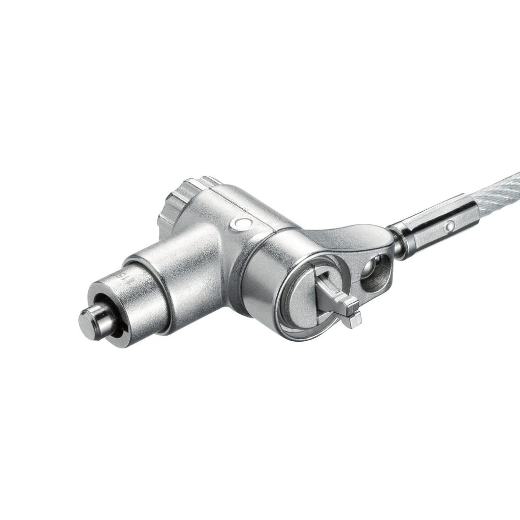 SANWA SUPPLY Slot-Multi Compatible Security Wire (eSecurity Key No. 1) SLE-89S-1