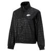 (WMNS) Sportswear Full Print Logo Loose Sports Woven Jacket Black Women's DD5787-010
