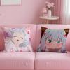 Romance Anime Eromanga Sensei Cushion Cover Soft  EasyWash Pillow Case  Versatile for Couch Bed Travel and Office