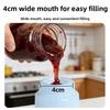 Transparent Sauce Dispenser 300ml Capacity Silicone Split Bottle Condiment Storage Jar  BBQ Sauce