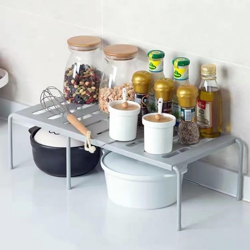 Étagères de rangement pour cuisine Armoires Égouttoirs à vaisselle Étagères pour ustensiles de cuisine et condiments Étagères à épices Étagères de rangement