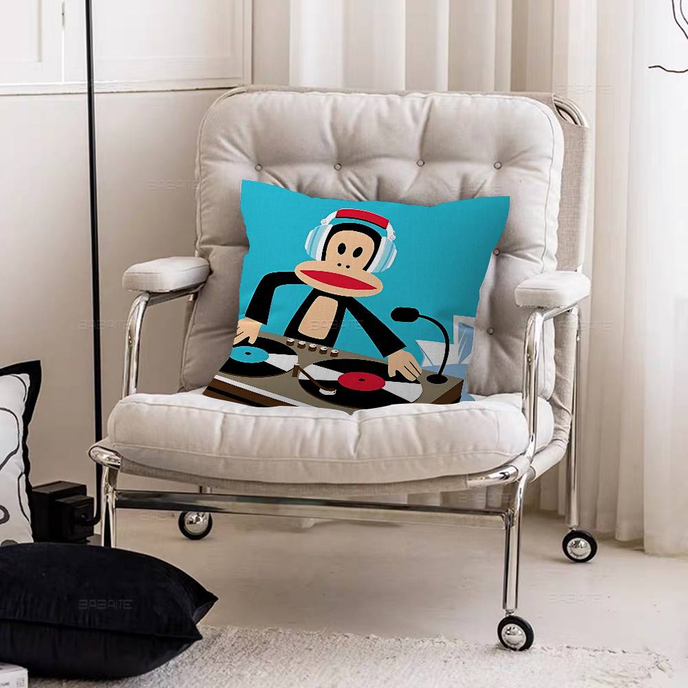 Logo P-Pauls F-Frank Pillowcase Toon Gift Cushion Cover Bedroom Home Sofa Chair Seat Decor Pillow Case