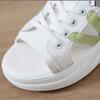 Sandals Female Summer Female Shoes Thick Bottom Hollow Muffin Fashion Casual Sports Flat White Shoes