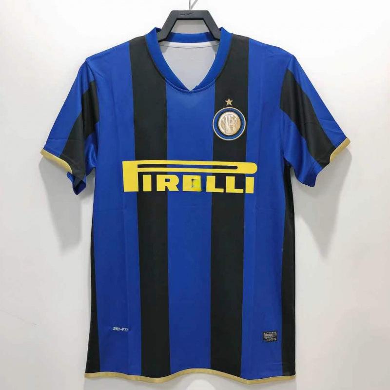 Großhandel Serie A klassisches Retro-Fußballtrikot AC Mailand Kaka Inter Mailand Heim- und Auswärtstrikot Kurzarm undertaking consignment