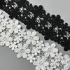 10 CM Wide High Quality Exquisite Lace Polyester Embroidery Ribbon Trim Skirts Sewing Accessories Clothing Decorative Materials
