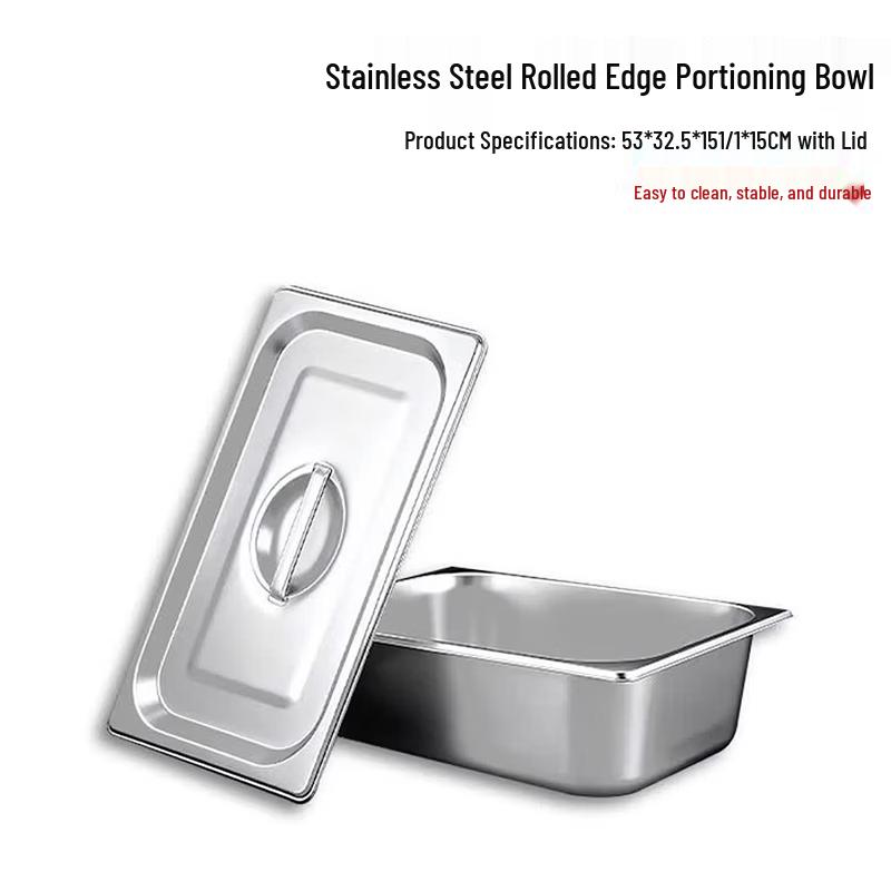 Commercial Stainless Steel Gastronorm Food Pan