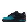 Air Force 1 FOMO Slip Resistant, Abrasion Resistant, Lightweight Low Top Skateboard Shoes Unisex Black Green CW2288-001(Team358-)