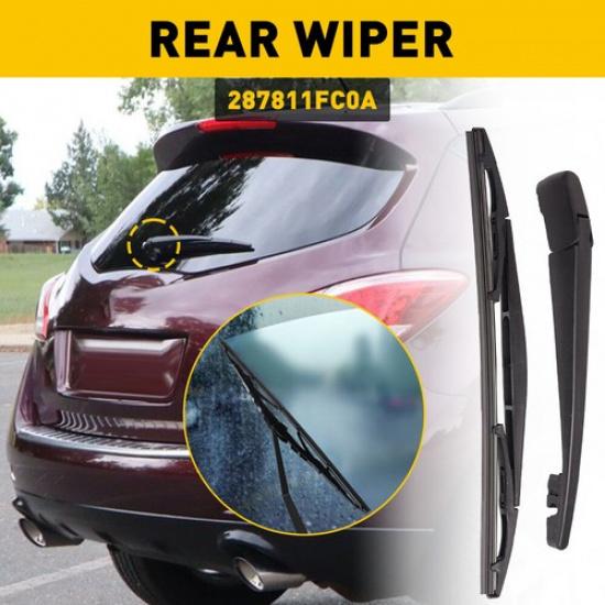 

Rear Windshield Wiper Arm & Blade Set For Nissan Murano 2004 2005 2006 2007-2015
