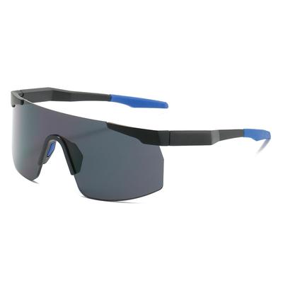 Colorful Bicycle Glasses Men'S Personality Trend One-Piece Sunglasses Outdoor Sports Sunglasses