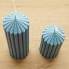 Geometric Shape Plastic Candle Making Mold - Coarse Rack Tip Scented for Paraffin and Carnauba Wax (1)