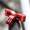 Action Camera Bicycle Seat Mount Aluminum Alloy Bicycle Saddle Rail Camera Mount for Action 5 Pro/Insta360 X4/GoPro 13
