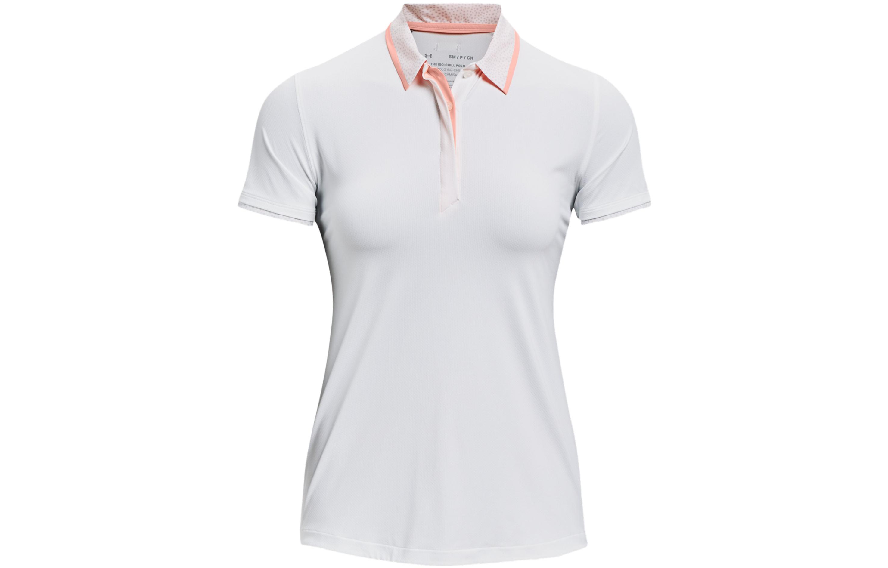 Женская белая рубашка-поло Under Armour 1370132-100 L