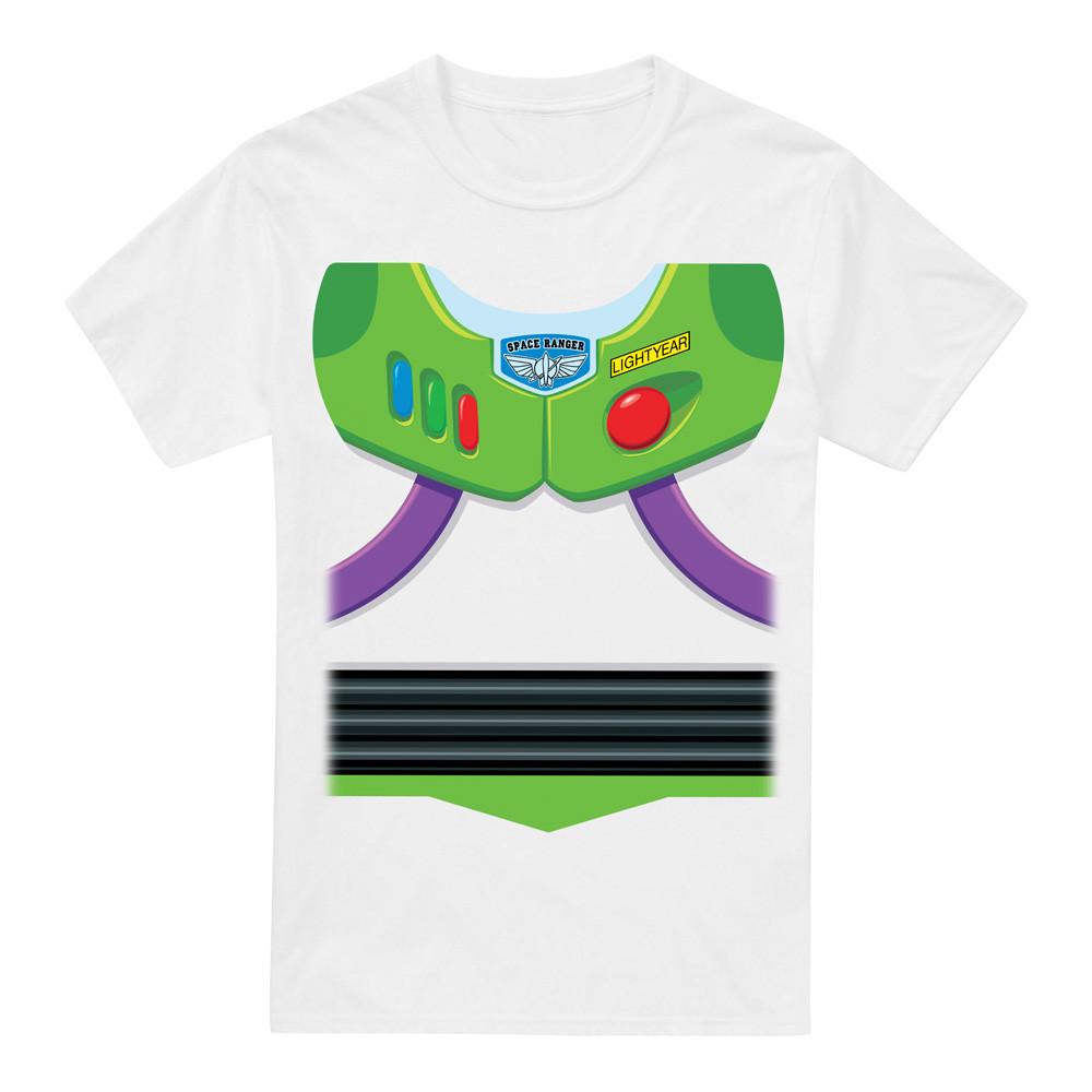 Toy Story Buzz Lightyear Costume T-Shirt  White XXXXL