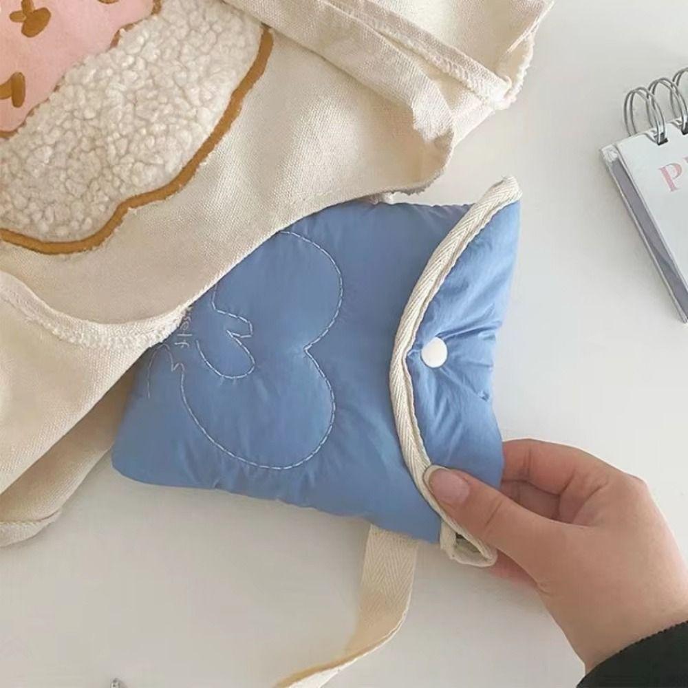 High Capacity Sanitary Tissue Storage Bag Portable Menstrual Pad Purse  Feminine Products