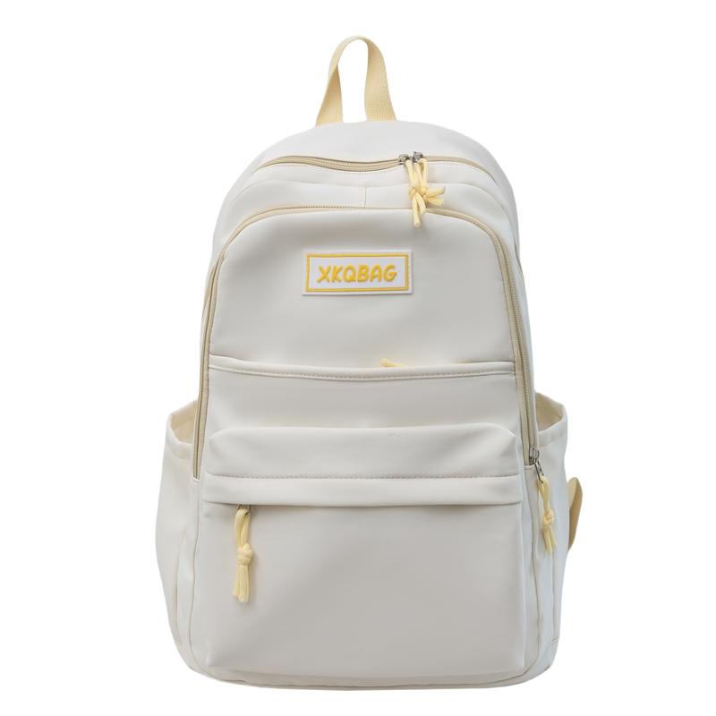 

Шкільний рюкзак для учня середньої школи Жіночий рюкзак великої місткості Кампусний рюкзак білий