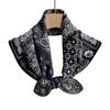Cashew flower small square scarf silk scarf women's 2025 new scarf women's spring and summer high-end tie neck accessories neck strap decoration