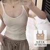 Selection of High Elastic Threaded Cotton Summer Clothes, New Spice Girl Sling Vest, Women's I-shaped Inner and Outer Wear, Beautiful Back Top