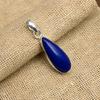 Lapis Lazuli  Gemstone Jewelry Handmade 925 Sterling Silver Pedant For Wedding Gift