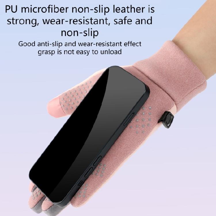 Waterproof Full Finger Gloves Winter Sports Cycling Skiing Mittens for Women