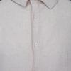 Men's Long-sleeved Mixed Linen Shirt PANAME BROTHERS