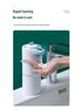 Rechargeable Smart Foam Soap Dispenser for Hands and Mobile Devices