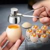 Kitchen Metal Egg Scissors Egg Shell Opener Egg Cutter Double Head Shears Egg Shell Cooking Gadgets Accessories Tools