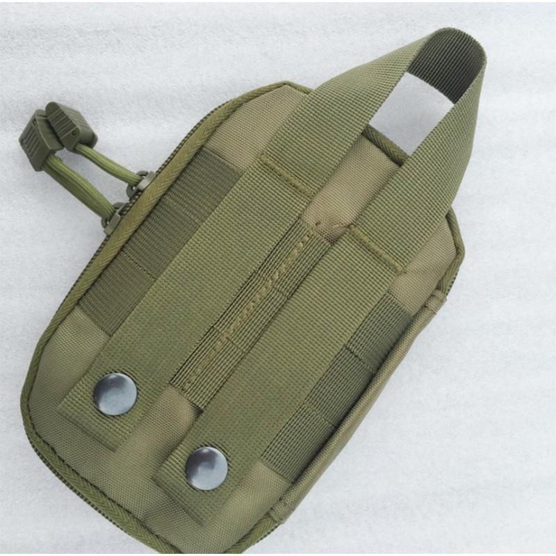 Military Fan Mobile Phone Bag EMT Tool Molle System Small Hanging Waist Medical Outdoor