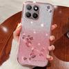 KADEM For Honor X6b 4G Case Flower TPU Flexible Gradient Phone Cover