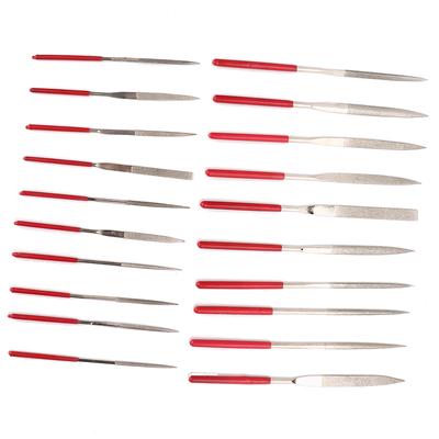 20 Stück Metall Nadelfeilen Set Schmuck Polieren Bearbeitung Holzschnitzwerkzeug Zubehör