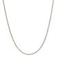 Alleun Silver 925 Square Chain Snake Chain Silver Necklace Choker Mini