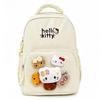 Schoolbag Korean version ins cartoon Hello Kitty backpack female niche design cute student schoolbag large capacity versatile backpack