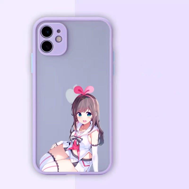 Cute Virtual Idol Kizuna AI Phone Case For IPhone 14 13 12 11 Mini Pro Max XS X Max XR 8 7 Plus SE 2022 Skin Color Phone Cover